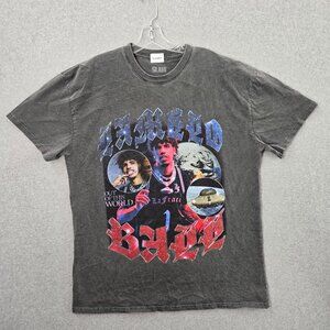 Slam Men Shirt‎ Medium Gray Lamelo Ball Graphic Crew Neck Short Sleeve Tee